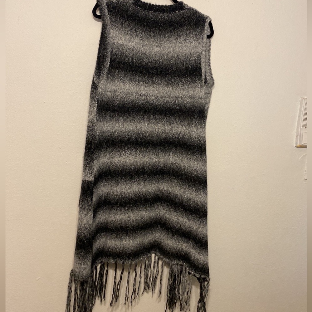 Altar'd State Longline Open Front Knit Vest NEW - Picture 4 of 8